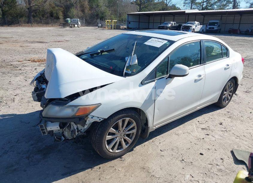 Photo 2 of 2012 Honda Civic EX (VIN JHMFB2F85CS001021)