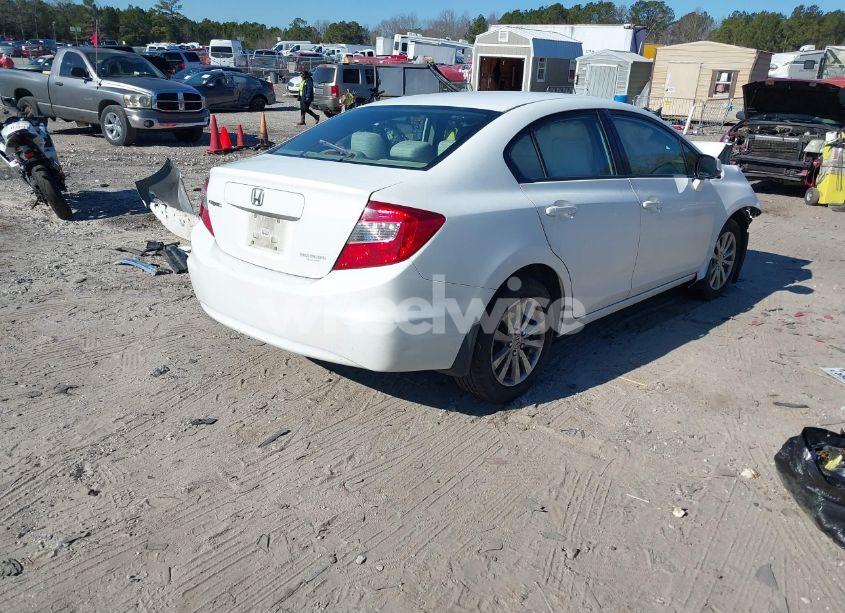 Photo 4 of 2012 Honda Civic EX (VIN JHMFB2F85CS001021)