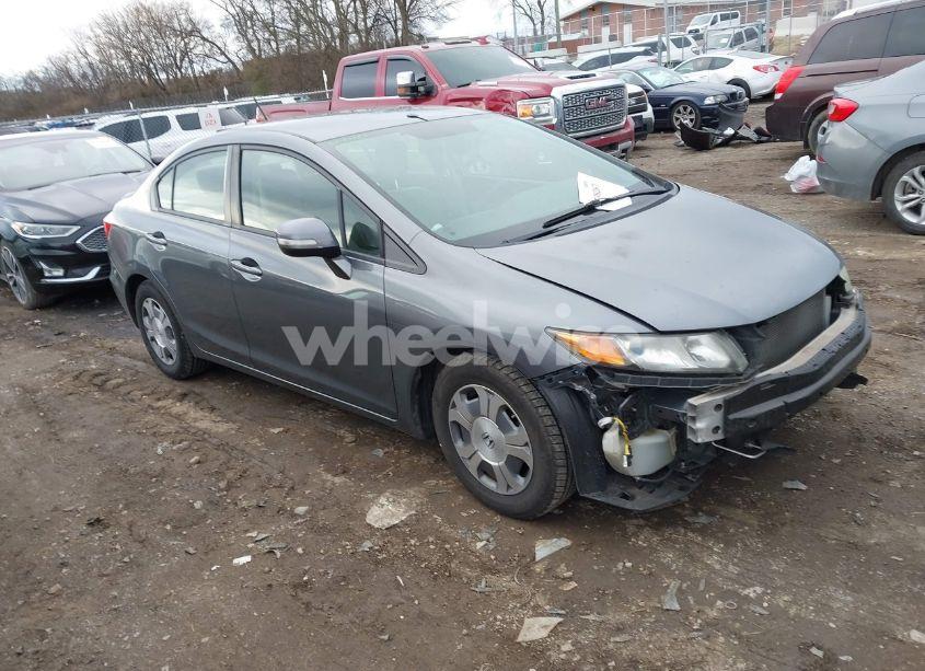 2012 Honda Civic HYBRID (VIN JHMFB4F23CS007634) main photo