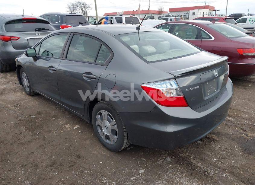 Photo 3 of 2012 Honda Civic HYBRID (VIN JHMFB4F23CS007634)