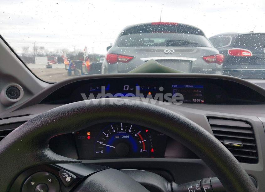 Photo 7 of 2012 Honda Civic HYBRID (VIN JHMFB4F23CS007634)