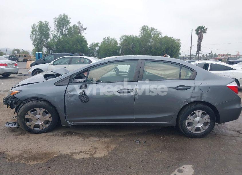 Photo 14 of 2012 Honda Civic HYBRID (VIN JHMFB4F23CS010467)