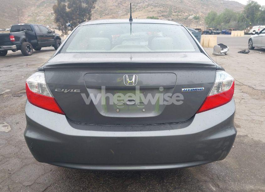 Photo 16 of 2012 Honda Civic HYBRID (VIN JHMFB4F23CS010467)