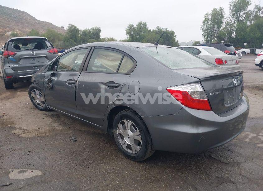 Photo 3 of 2012 Honda Civic HYBRID (VIN JHMFB4F23CS010467)