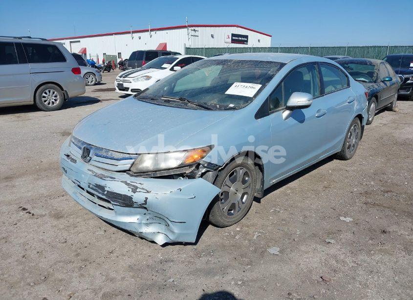 Photo 2 of 2012 Honda Civic HYBRID (VIN JHMFB4F24CS003723)