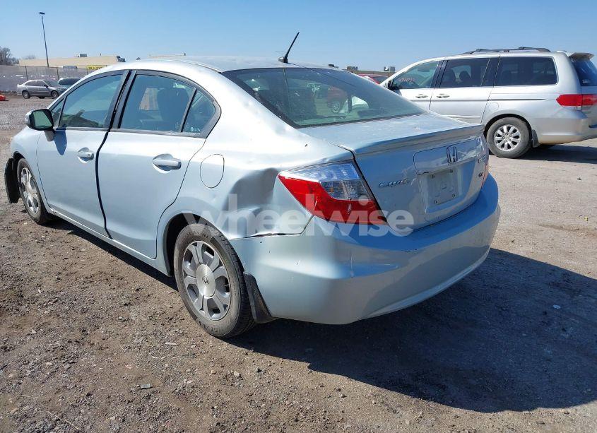Photo 3 of 2012 Honda Civic HYBRID (VIN JHMFB4F24CS003723)