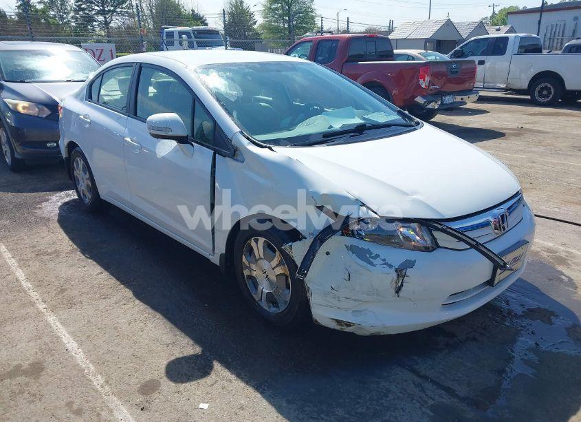 2012 Honda Civic HYBRID (VIN JHMFB4F24CS011319) main photo