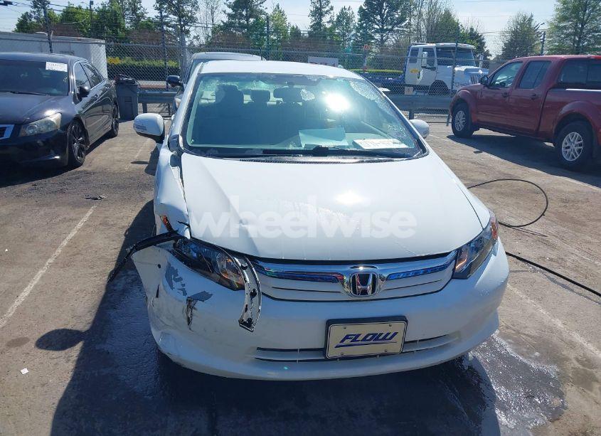Photo 12 of 2012 Honda Civic HYBRID (VIN JHMFB4F24CS011319)