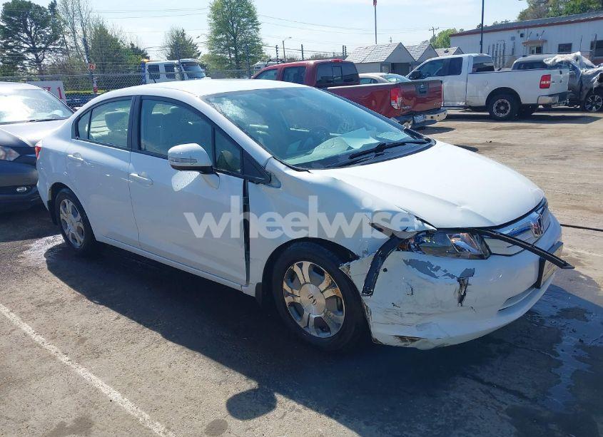 Photo 13 of 2012 Honda Civic HYBRID (VIN JHMFB4F24CS011319)