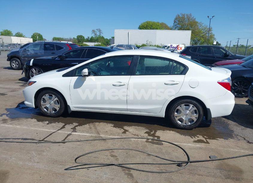 Photo 14 of 2012 Honda Civic HYBRID (VIN JHMFB4F24CS011319)