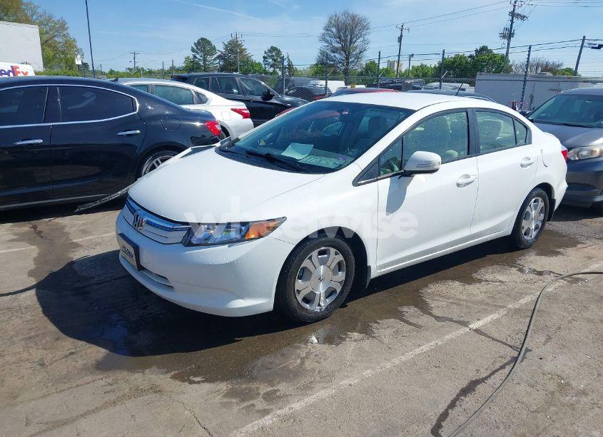 Photo 2 of 2012 Honda Civic HYBRID (VIN JHMFB4F24CS011319)