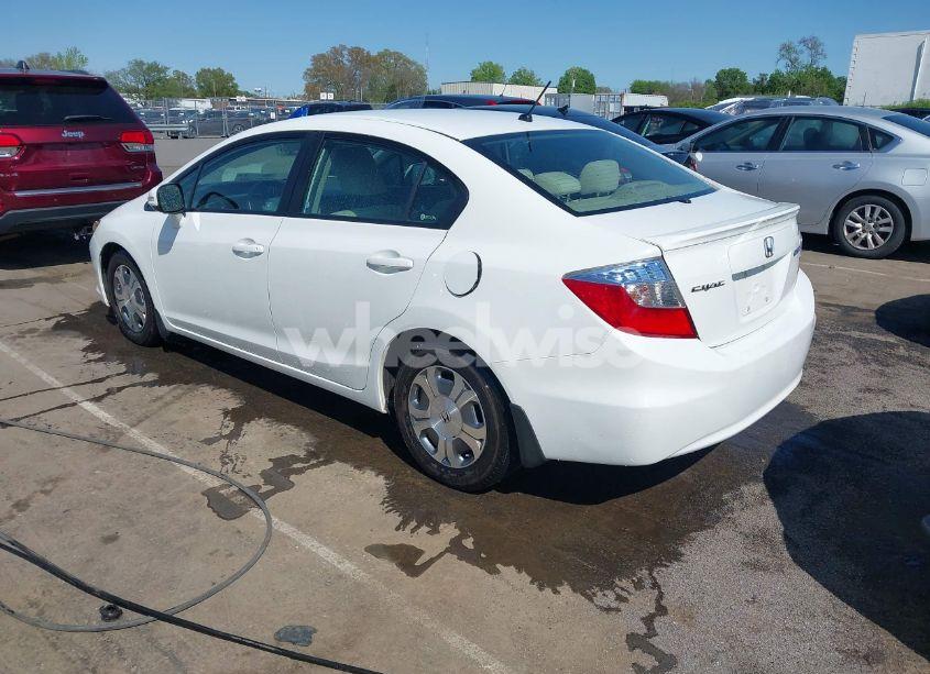 Photo 3 of 2012 Honda Civic HYBRID (VIN JHMFB4F24CS011319)