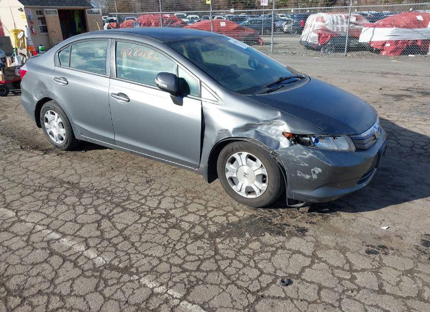 2012 Honda Civic HYBRID BASE (CVT) (VIN JHMFB4F25CS005156) main photo