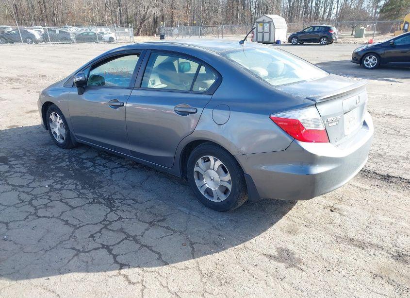 Photo 3 of 2012 Honda Civic HYBRID BASE (CVT) (VIN JHMFB4F25CS005156)