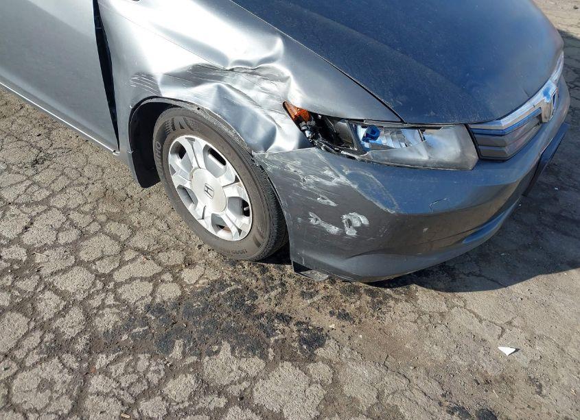 Photo 6 of 2012 Honda Civic HYBRID BASE (CVT) (VIN JHMFB4F25CS005156)