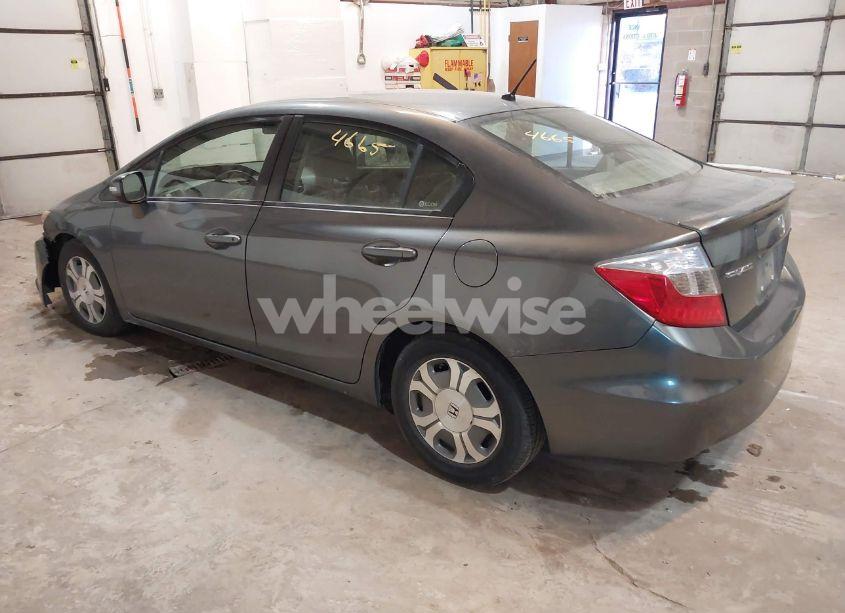 Photo 3 of 2012 Honda Civic HYBRID (VIN JHMFB4F25CS009868)