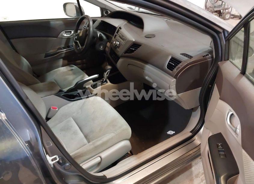 Photo 5 of 2012 Honda Civic HYBRID (VIN JHMFB4F25CS009868)