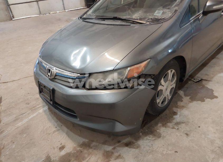 Photo 6 of 2012 Honda Civic HYBRID (VIN JHMFB4F25CS009868)