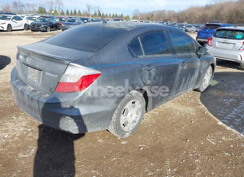 Photo 4 of 2012 Honda Civic HYBRID (VIN JHMFB4F26CS004260)