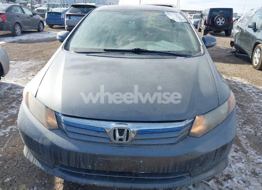 Photo 6 of 2012 Honda Civic HYBRID (VIN JHMFB4F26CS004260)