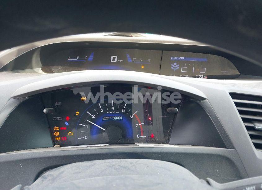 Photo 7 of 2012 Honda Civic HYBRID (VIN JHMFB4F26CS004260)