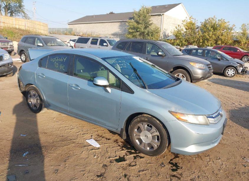 2012 Honda Civic HYBRID (VIN JHMFB4F27CS006003) main photo