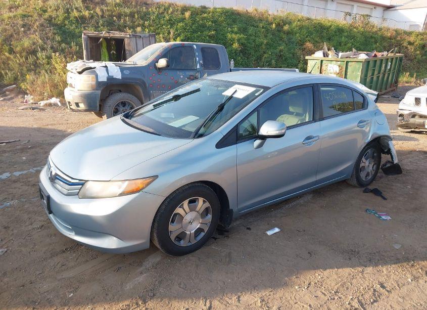 Photo 2 of 2012 Honda Civic HYBRID (VIN JHMFB4F27CS006003)