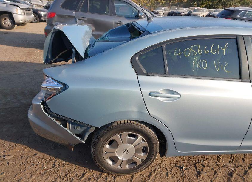 Photo 6 of 2012 Honda Civic HYBRID (VIN JHMFB4F27CS006003)