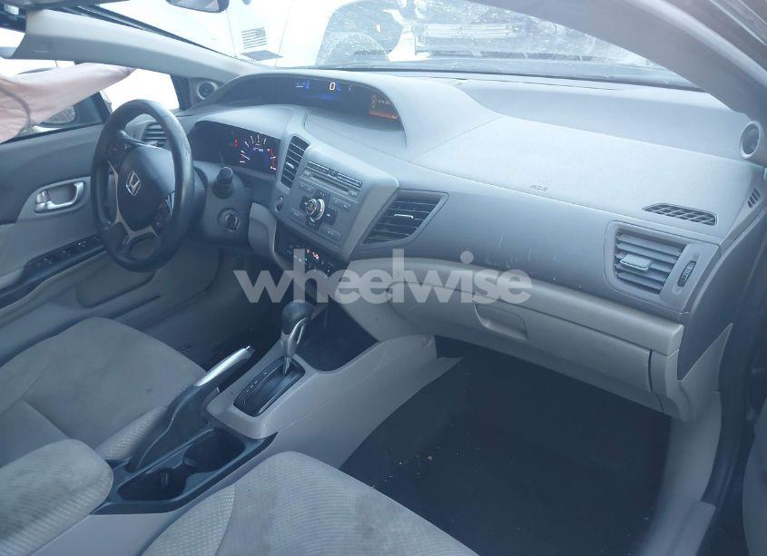 Photo 5 of 2012 Honda Civic HYBRID BASE (CVT) (VIN JHMFB4F27CS011329)