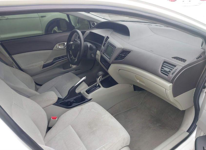 Photo 5 of 2012 Honda Civic HYBRID BASE (CVT) (VIN JHMFB4F28CS001568)