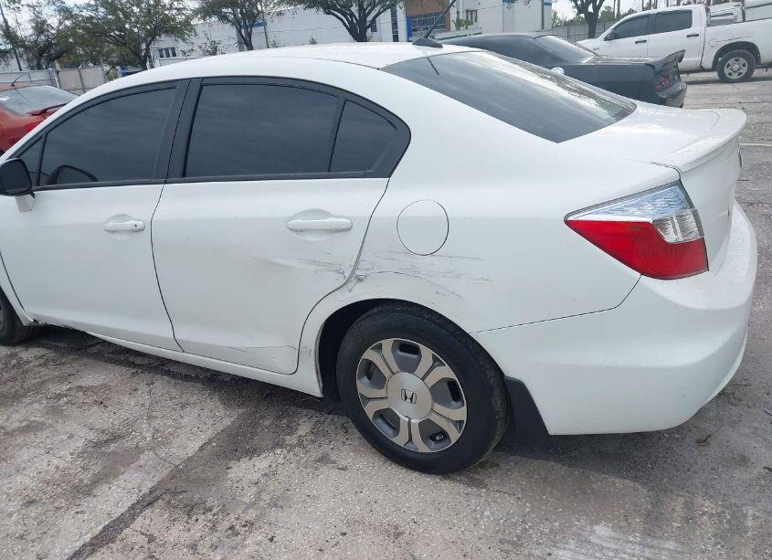 Photo 6 of 2012 Honda Civic HYBRID BASE (CVT) (VIN JHMFB4F28CS001568)