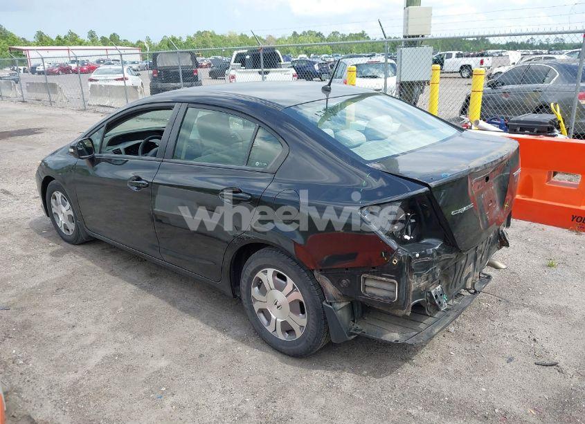 Photo 3 of 2012 Honda Civic HYBRID (VIN JHMFB4F28CS009072)