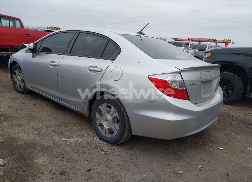 Photo 3 of 2012 Honda Civic HYBRID (VIN JHMFB4F33CS005844)