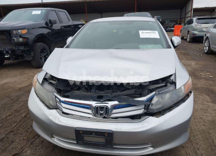 Photo 6 of 2012 Honda Civic HYBRID (VIN JHMFB4F33CS005844)