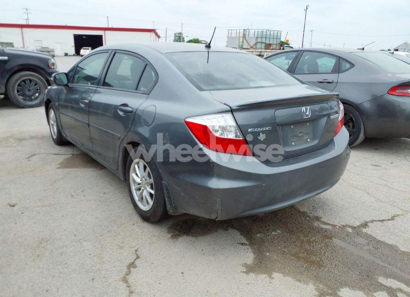 Photo 3 of 2012 Honda Civic HYBRID (VIN JHMFB4F34CS000605)