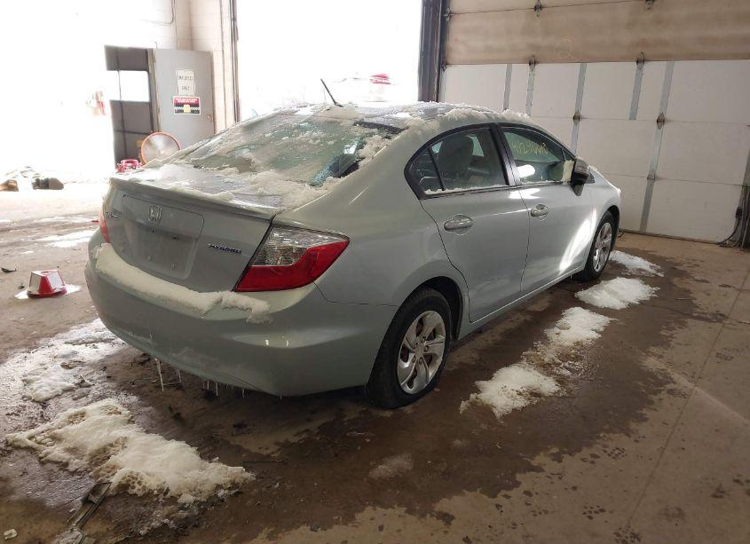 Photo 4 of 2012 Honda Civic HYBRID (VIN JHMFB4F35CS003643)