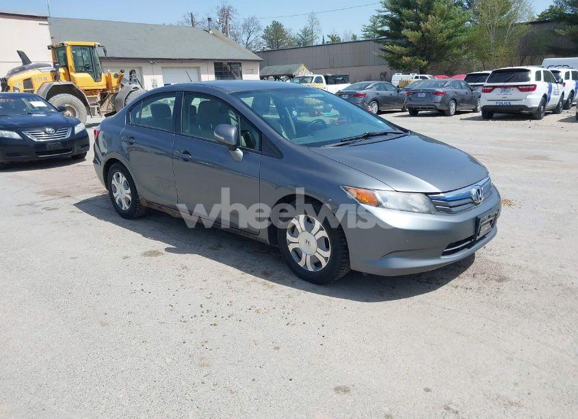 2012 Honda Civic HYBRID (VIN JHMFB4F37CS002848) main photo