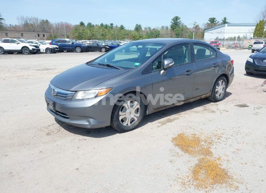 Photo 2 of 2012 Honda Civic HYBRID (VIN JHMFB4F37CS002848)