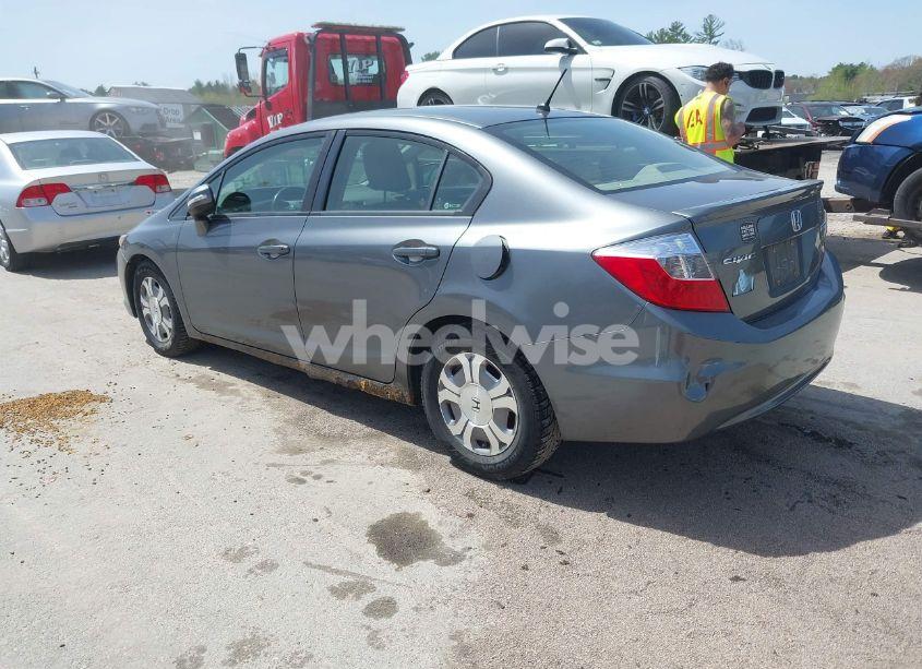 Photo 3 of 2012 Honda Civic HYBRID (VIN JHMFB4F37CS002848)