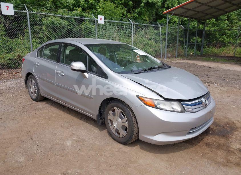 2012 Honda Civic HYBRID (VIN JHMFB4F39CS004178) main photo