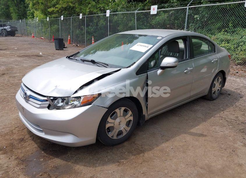 Photo 2 of 2012 Honda Civic HYBRID (VIN JHMFB4F39CS004178)