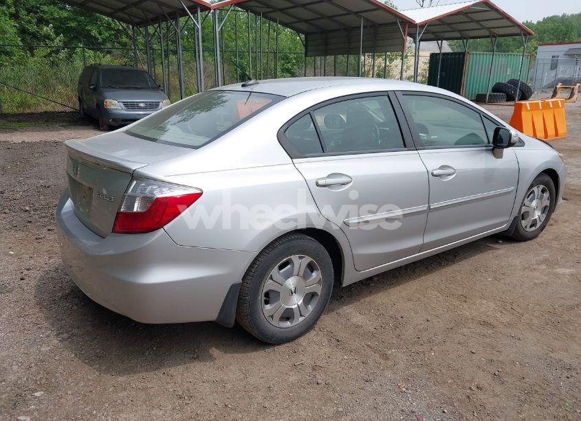 Photo 4 of 2012 Honda Civic HYBRID (VIN JHMFB4F39CS004178)