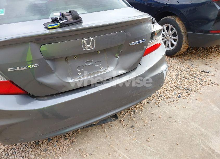 Photo 12 of 2012 Honda Civic HYBRID (VIN JHMFB4F3XCS000754)