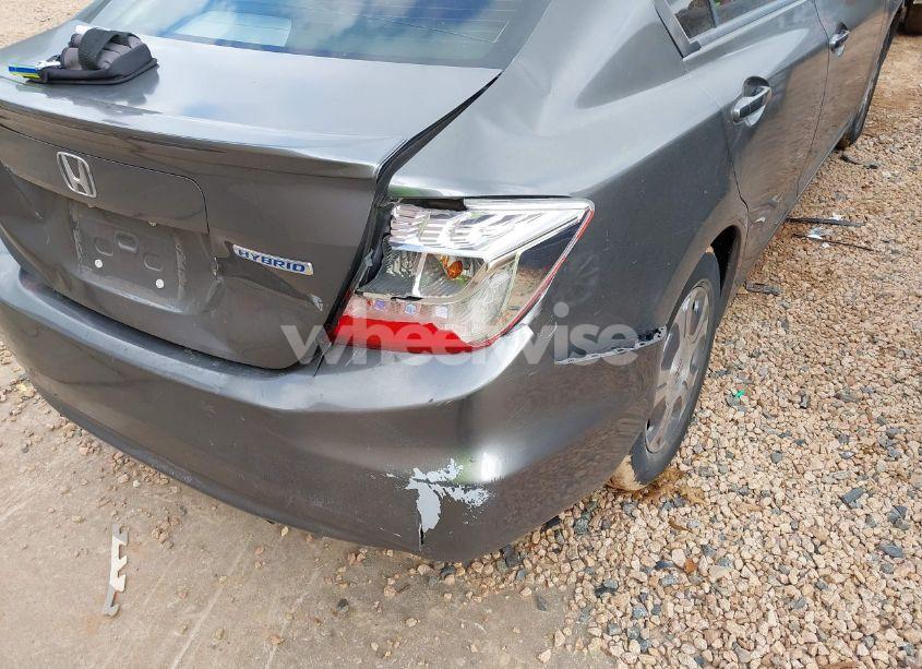 Photo 6 of 2012 Honda Civic HYBRID (VIN JHMFB4F3XCS000754)