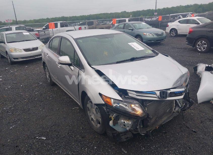 2012 Honda Civic HYBRID (VIN JHMFB4F3XCS007123) main photo