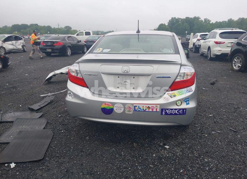 Photo 17 of 2012 Honda Civic HYBRID (VIN JHMFB4F3XCS007123)