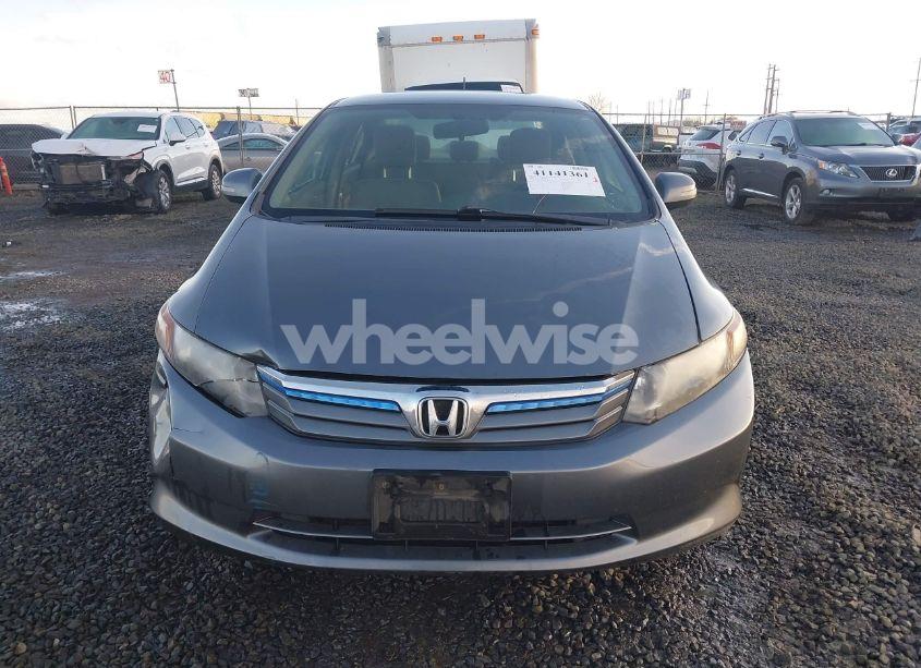 Photo 12 of 2012 Honda Civic HYBRID (VIN JHMFB4F3XCS010233)