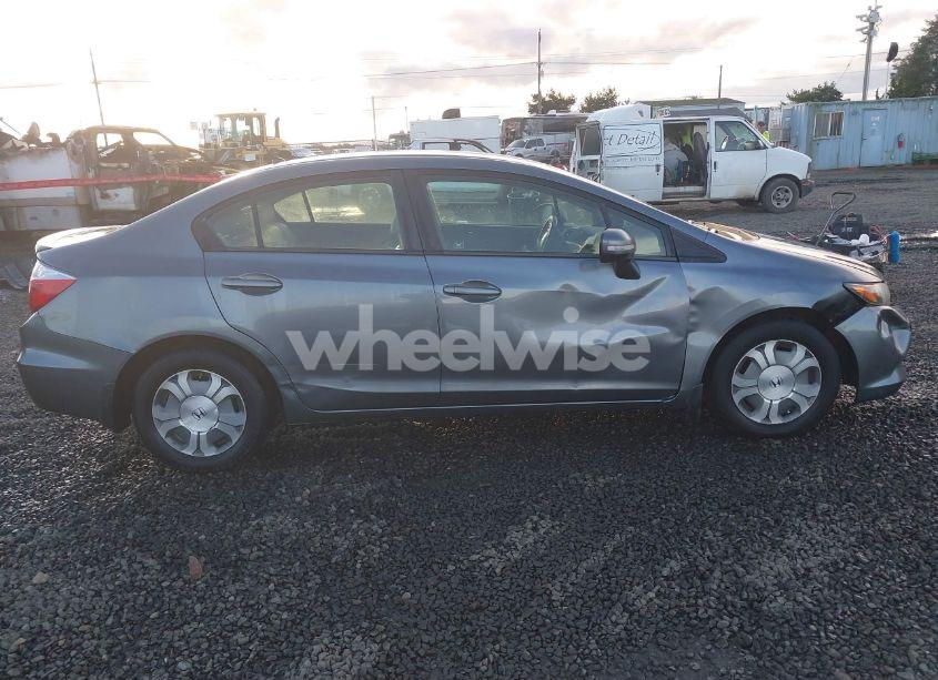 Photo 13 of 2012 Honda Civic HYBRID (VIN JHMFB4F3XCS010233)