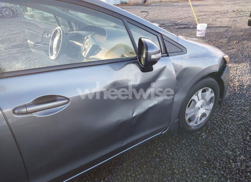 Photo 17 of 2012 Honda Civic HYBRID (VIN JHMFB4F3XCS010233)