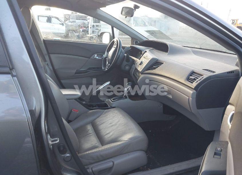 Photo 5 of 2012 Honda Civic HYBRID (VIN JHMFB4F3XCS010233)